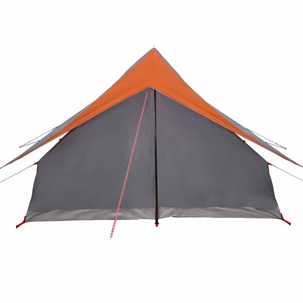 Zelte mit Dach Grau und Orange 315 x 330 x 200 cm Polyester