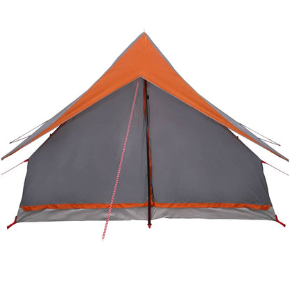 Zelte mit Dach Grau und Orange 315 x 330 x 200 cm Polyester