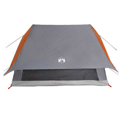 Zelte mit Dach Grau und Orange 315 x 330 x 200 cm Polyester