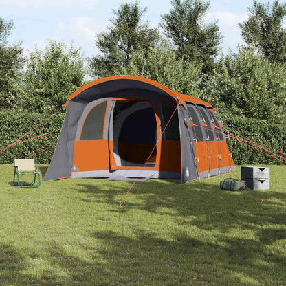 Zelte mit Dach Grau und Orange 576 x 325 x 213 cm Polyester