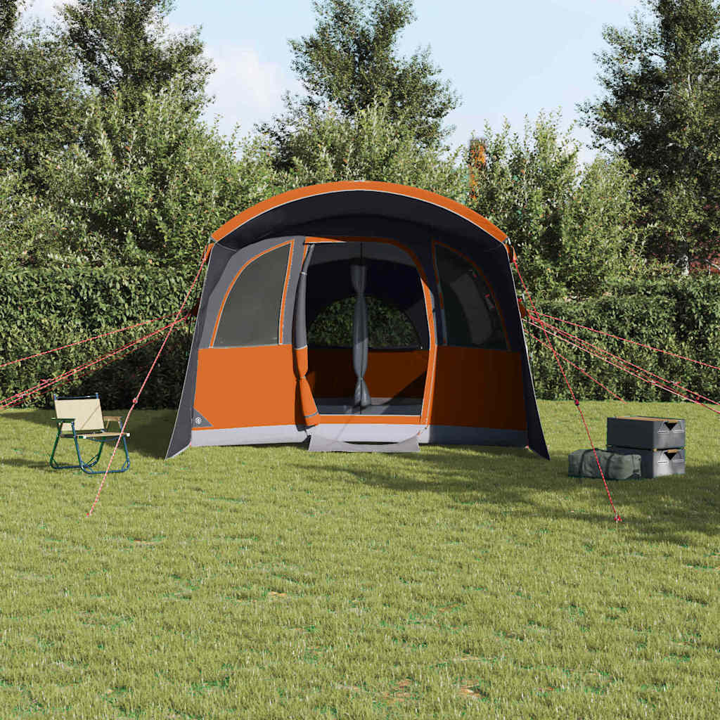 Zelte mit Dach Grau und Orange 576 x 325 x 213 cm Polyester