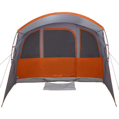 Zelte mit Dach Grau und Orange 576 x 325 x 213 cm Polyester