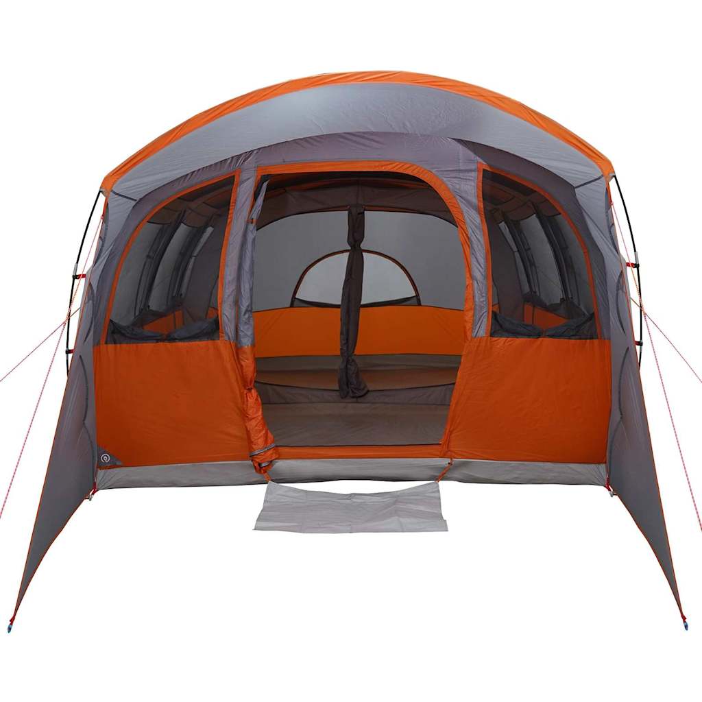 Zelte mit Dach Grau und Orange 576 x 325 x 213 cm Polyester