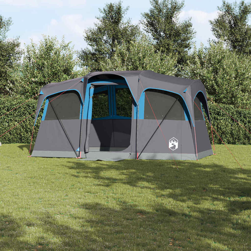 Zelte mit Dach Blau 435 x 255 x 216 cm Polyester