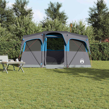 Zelte mit Dach Blau 435 x 255 x 216 cm Polyester