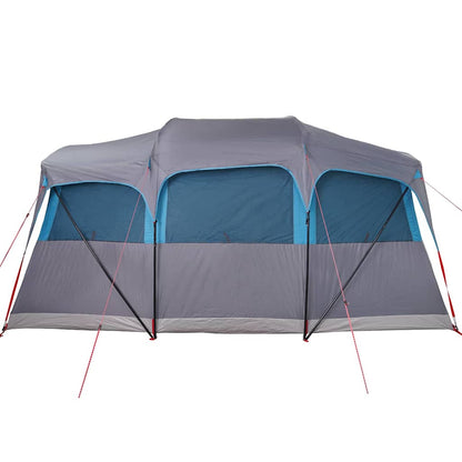 Zelte mit Dach Blau 435 x 255 x 216 cm Polyester