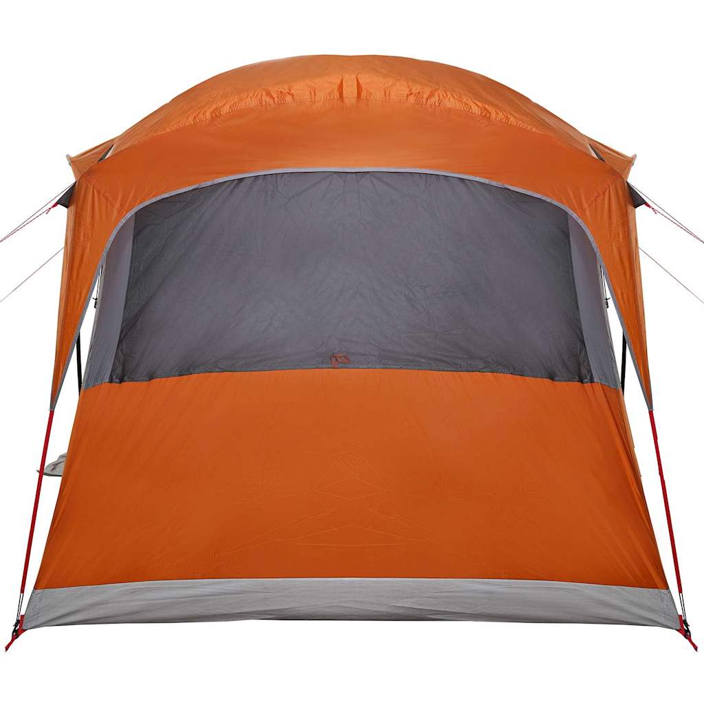 Zelte mit Dach Grau und Orange 435 x 255 x 216 cm Polyester