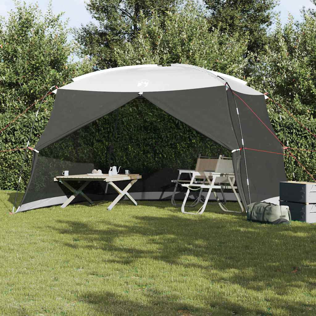 Zelte mit Dach Grau 380 x 380 x 225 cm Polyester