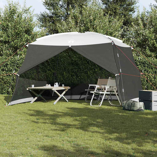 Zelte mit Dach Grau 380 x 380 x 225 cm Polyester