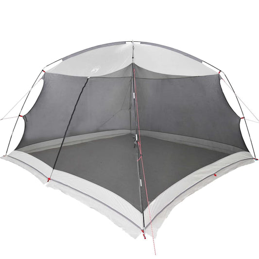 Zelte mit Dach Grau 380 x 380 x 225 cm Polyester