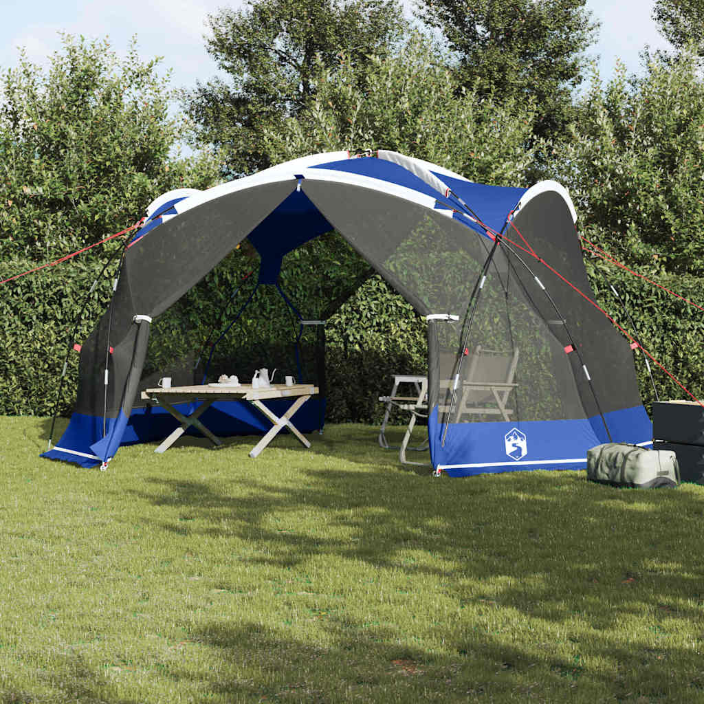 Zelte mit Dach Azurblau 434 x 434 x 230 cm Polyester