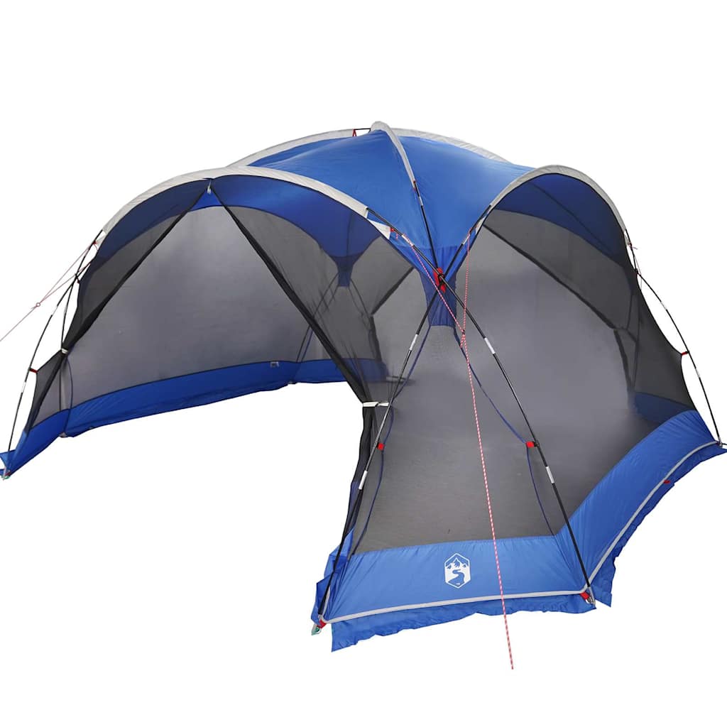 Zelte mit Dach Azurblau 434 x 434 x 230 cm Polyester