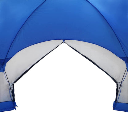 Zelte mit Dach Azurblau 434 x 434 x 230 cm Polyester