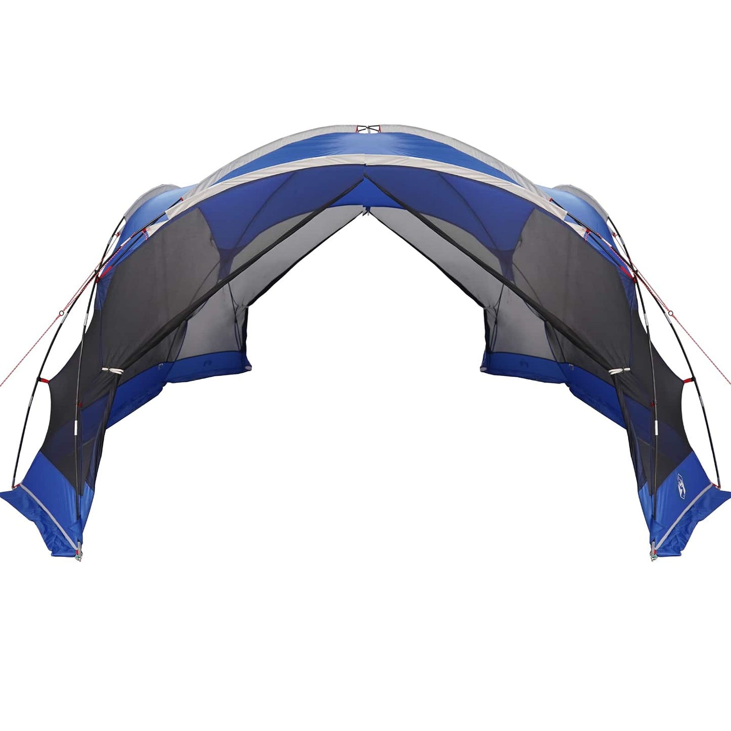 Zelte mit Dach Azurblau 434 x 434 x 230 cm Polyester