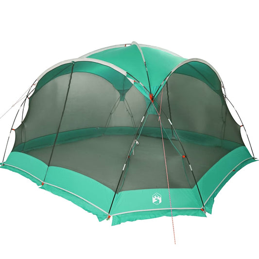 Zelte mit Dach Meeresgrün 434 x 434 x 230 cm Polyester