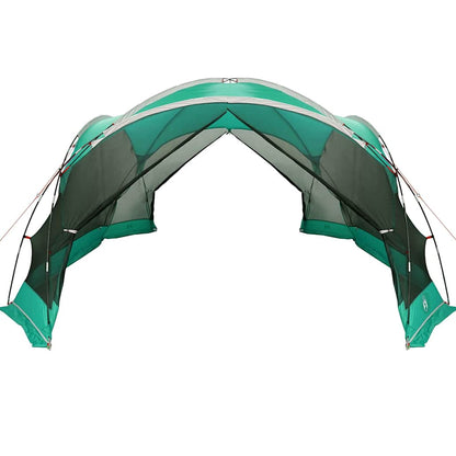 Zelte mit Dach Meeresgrün 434 x 434 x 230 cm Polyester