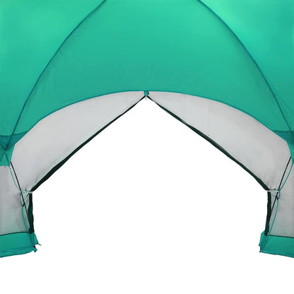 Zelte mit Dach Meeresgrün 434 x 434 x 230 cm Polyester