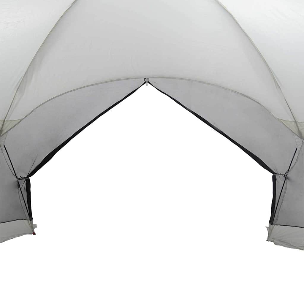 Zelte mit Dach Grau 434 x 434 x 230 cm Polyester