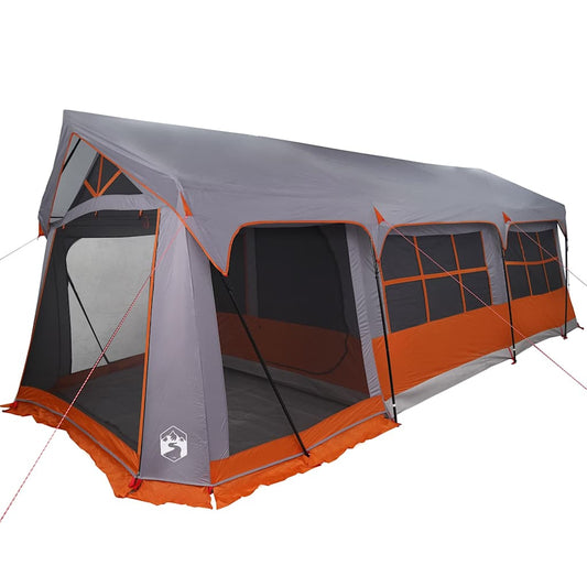 Zelte mit Dach Grau und Orange 620 x 322 x 240 cm Polyester