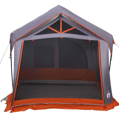 Zelte mit Dach Grau und Orange 620 x 322 x 240 cm Polyester