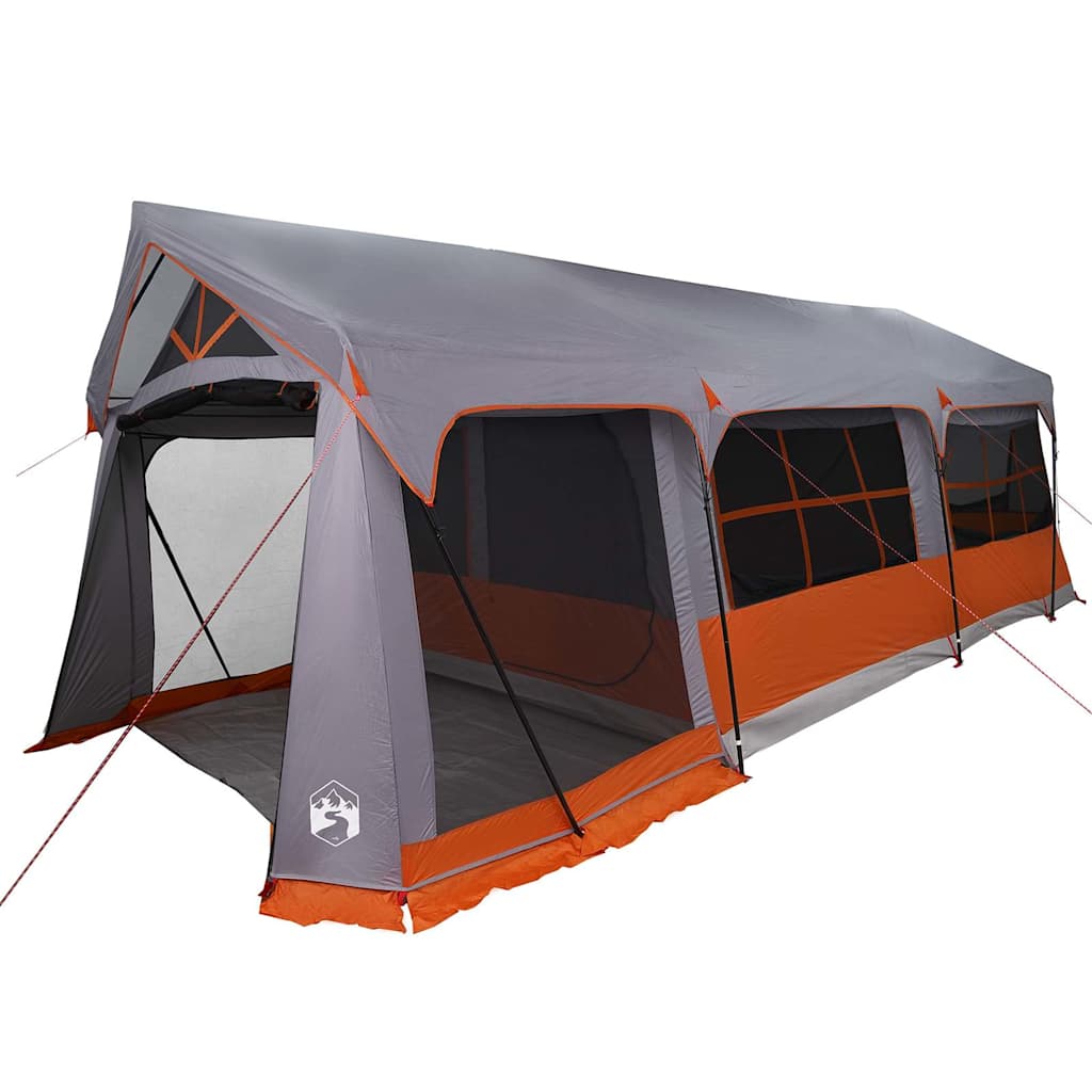 Zelte mit Dach Grau und Orange 620 x 322 x 240 cm Polyester
