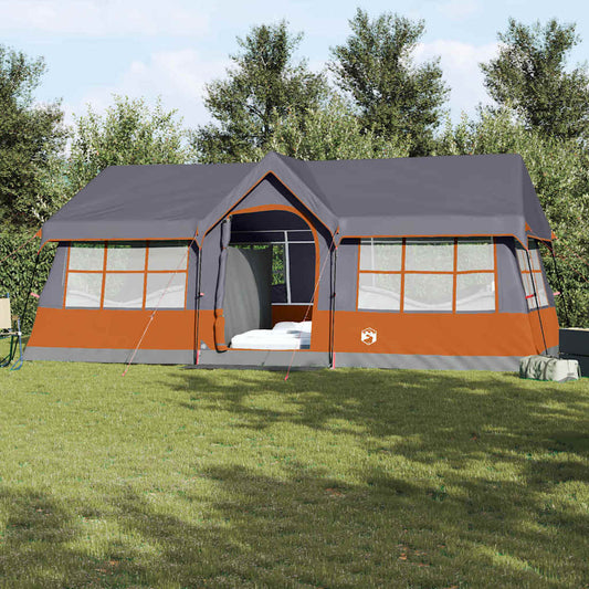 Zelte mit Dach Grau und Orange 622 x 295 x 238 cm Polyester