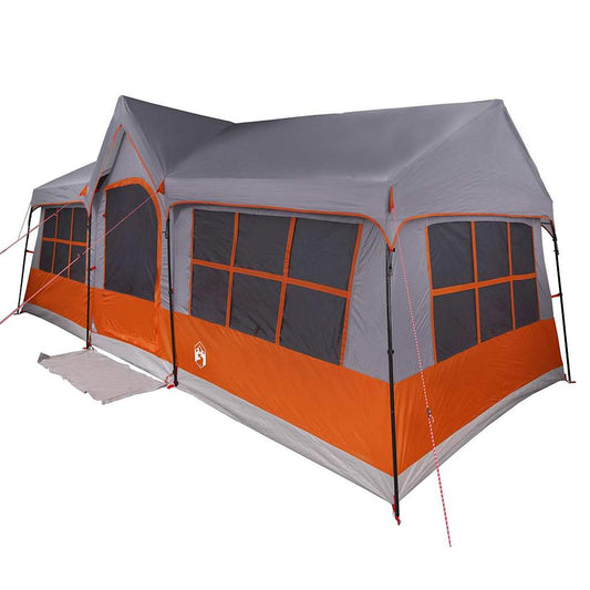 Zelte mit Dach Grau und Orange 622 x 295 x 238 cm Polyester