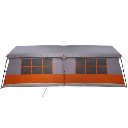 Zelte mit Dach Grau und Orange 622 x 295 x 238 cm Polyester