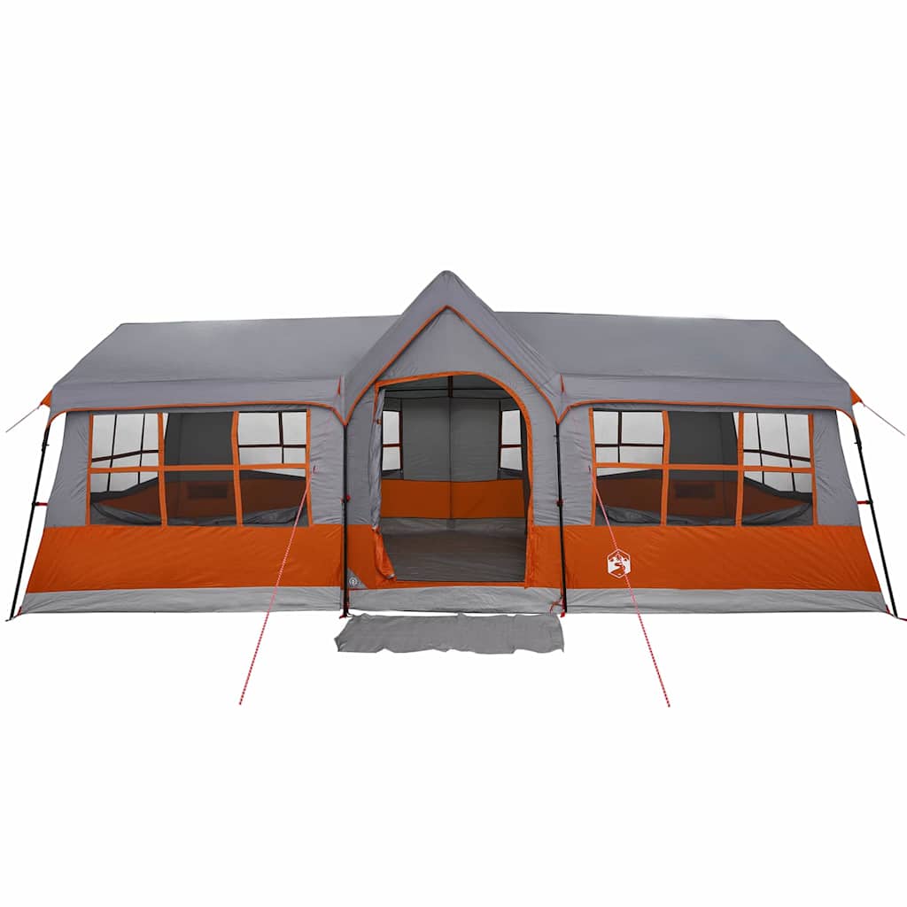 Zelte mit Dach Grau und Orange 622 x 295 x 238 cm Polyester