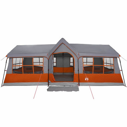 Zelte mit Dach Grau und Orange 622 x 295 x 238 cm Polyester