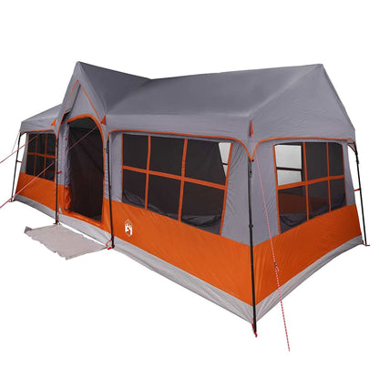 Zelte mit Dach Grau und Orange 622 x 295 x 238 cm Polyester