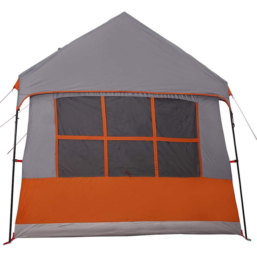 Zelte mit Dach Grau und Orange 622 x 295 x 238 cm Polyester