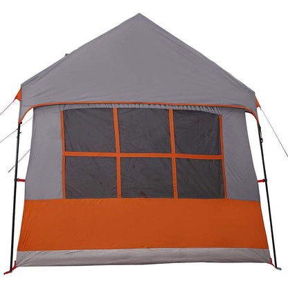 Zelte mit Dach Grau und Orange 622 x 295 x 238 cm Polyester