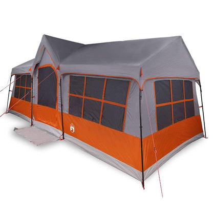 Zelte mit Dach Grau und Orange 622 x 295 x 238 cm Polyester