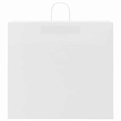 Papiertragetaschen 50 Stk. mit Henkeln Weiß 54x15x49 cm