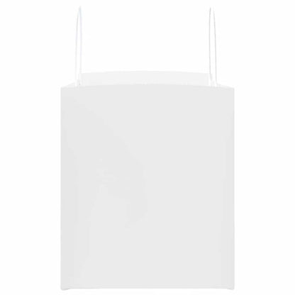Papiertragetaschen 250 Stk. mit Henkeln Weiß 32x22x24 cm