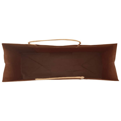 Papiertragetaschen 50 Stk. mit Henkeln Rot 32x12x42 cm