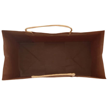 Papiertragetaschen 250 Stk. mit Henkeln Rot 21x11x28 cm
