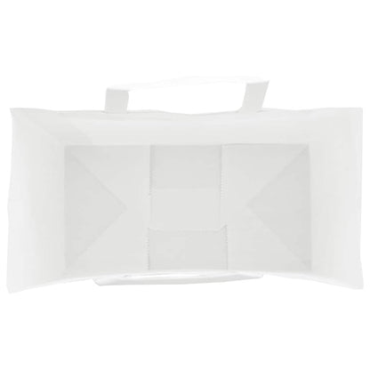 Papiertragetaschen 50 Stk. mit Henkeln Weiß 32x17x44 cm