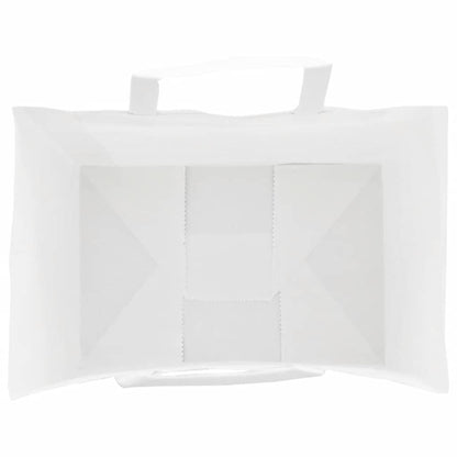 Papiertragetaschen 50 Stk. mit Henkeln Weiß 32x22x28 cm