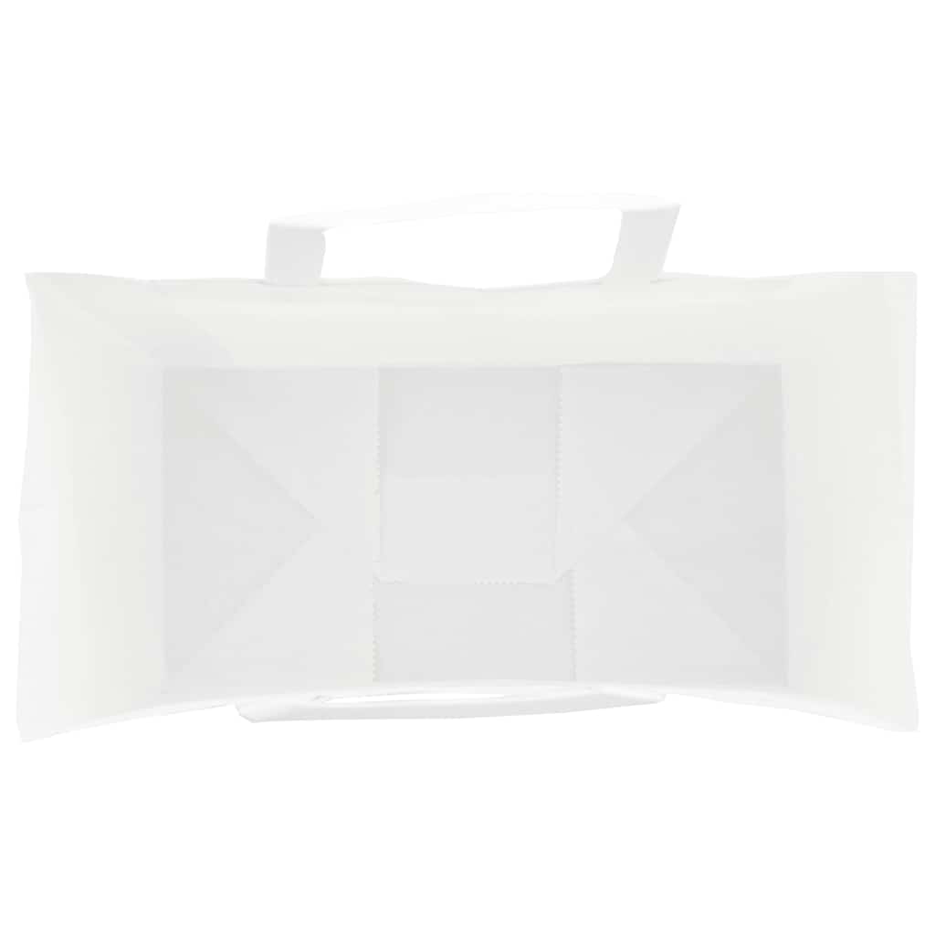 Papiertragetaschen 250 Stk. mit Henkeln Weiß 21x11x28 cm