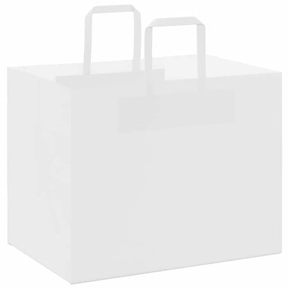 Papiertragetaschen 250 Stk. mit Henkeln Weiß 32x22x24 cm