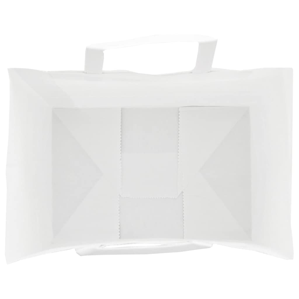 Papiertragetaschen 250 Stk. mit Henkeln Weiß 32x22x24 cm