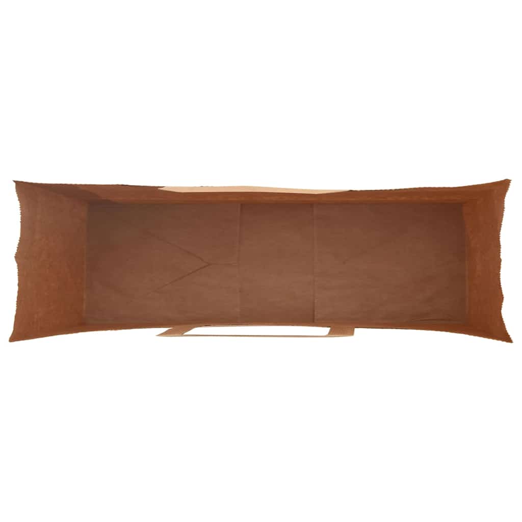 Papiertragetaschen 50 Stk. mit Henkeln Schwarz 54x15x49 cm