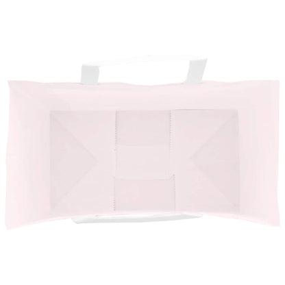 Papiertragetaschen 250 Stk. mit Henkeln Rosa 15x8x21 cm