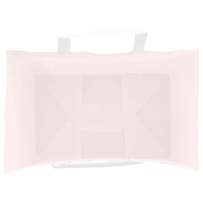 Papiertragetaschen 250 Stk. mit Henkeln Rosa 26x17x25 cm