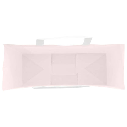 Papiertragetaschen 250 Stk. mit Henkeln Rosa 45x17x48 cm