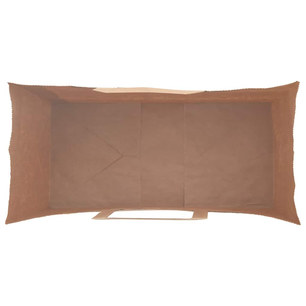 Papiertragetaschen 250 Stk. mit Henkeln Grün 26x12x35 cm