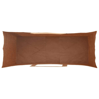Papiertragetaschen 250 Stk. mit Henkeln Grün 32x12x42 cm