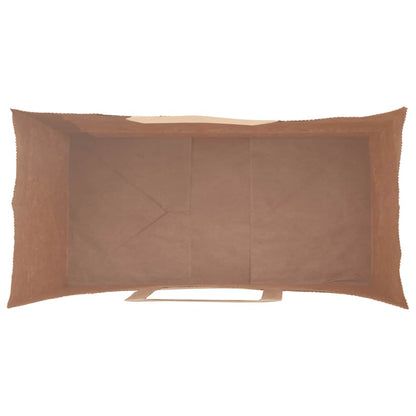Papiertragetaschen 50 Stk. mit Henkeln Rot 18x8x22 cm